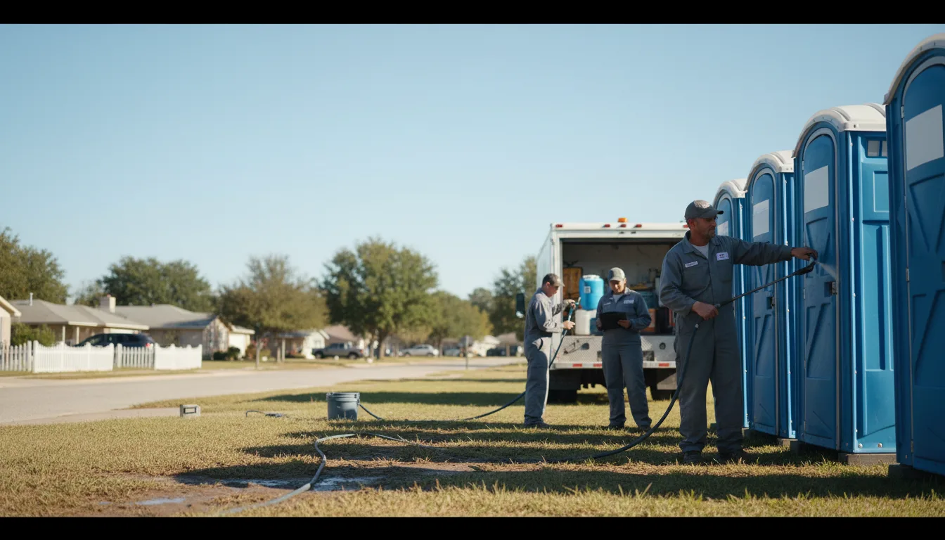 Long-Term Portable Toilet Rental in Chase City, VA near me